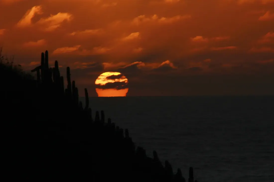 Atardecer en Punta de Lobos, Pichilemu